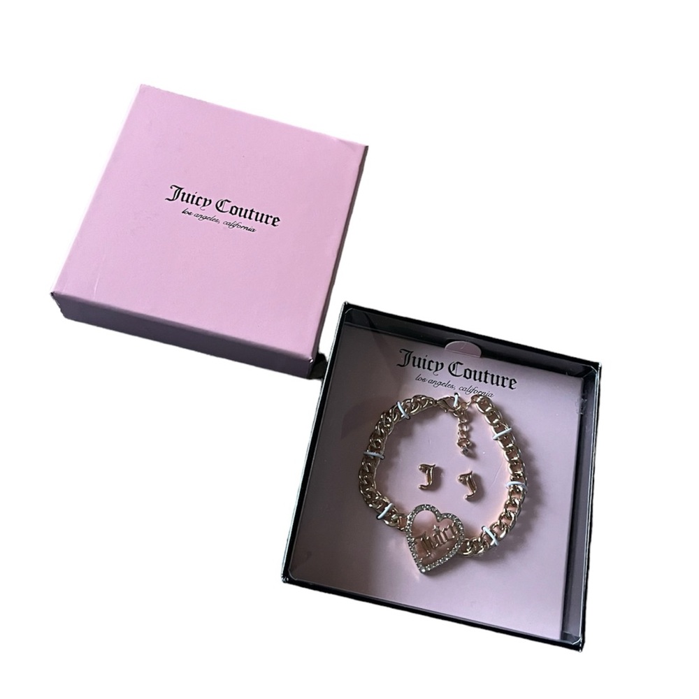 NEW Juicy Couture Bracelet and Earrings